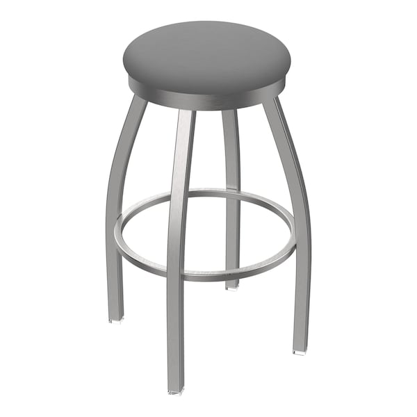 Holland Bar Stool Co OD802 Misha Stainless Steel 36 Swivel Outdoor Bar Stool with Breeze Sidewalk Seat OD80236SSOD006 - main